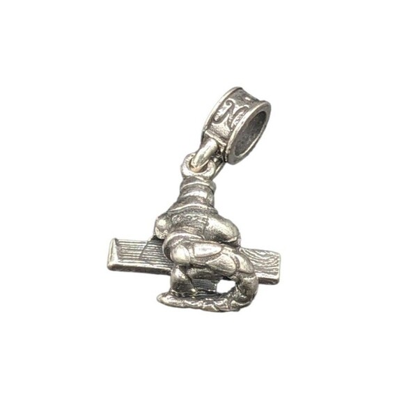 Nomades Little Creek VA Charm .925 Sterling Silver Military Veteran Active Duty - Picture 2 of 2